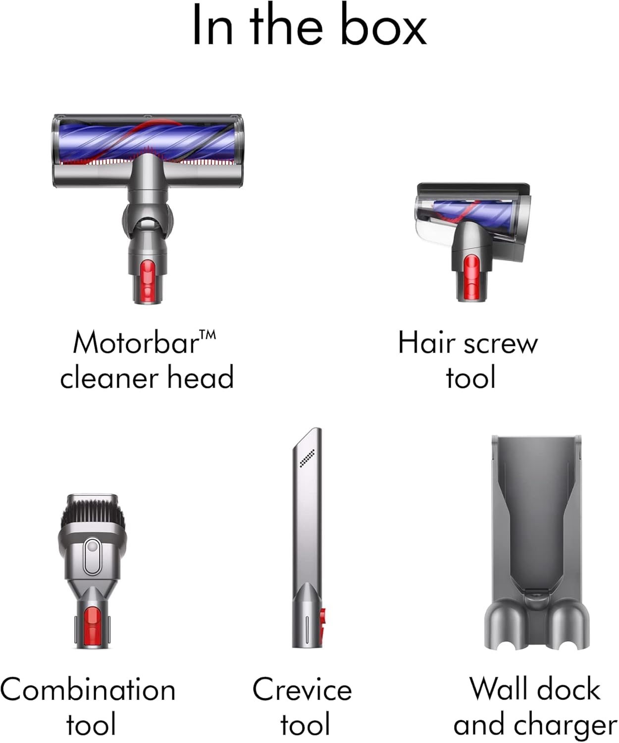 Dyson V8 Plus Cordless Vacuum, Silver/Nickel - Image 6