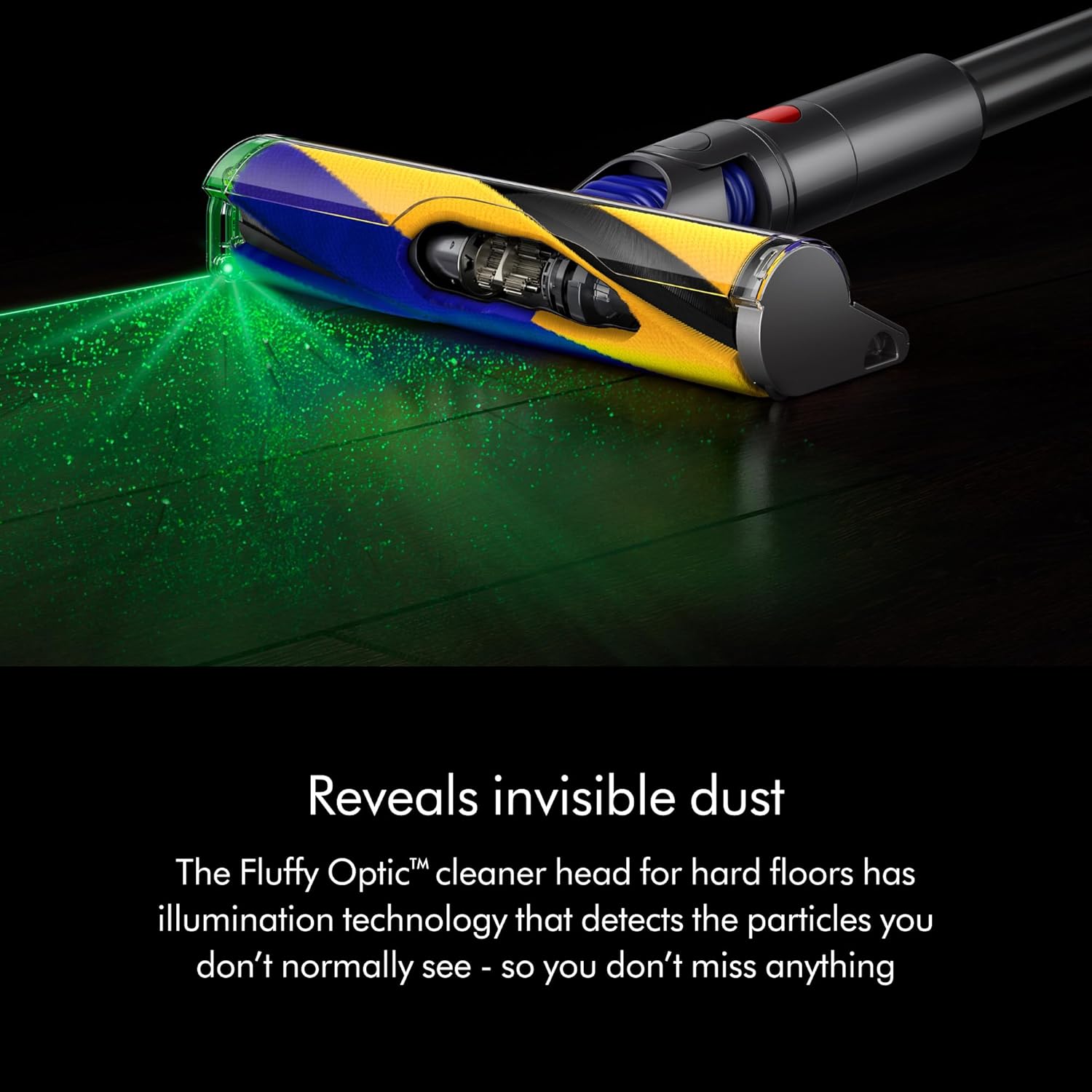 Dyson V15 Detect Plus Cordless Vacuum, Yellow/Nickel - Image 4