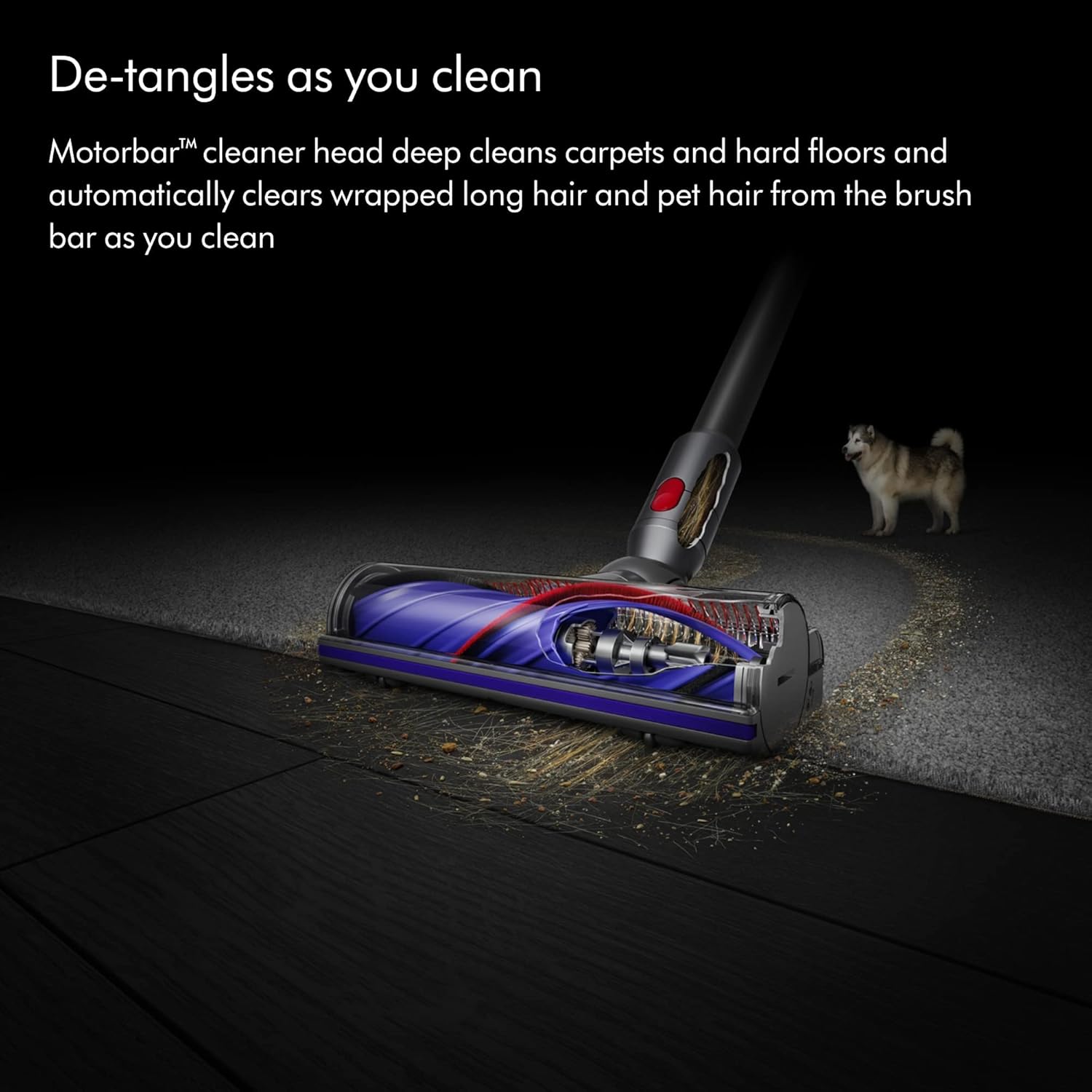 Dyson V8 Plus Cordless Vacuum, Silver/Nickel - Image 4