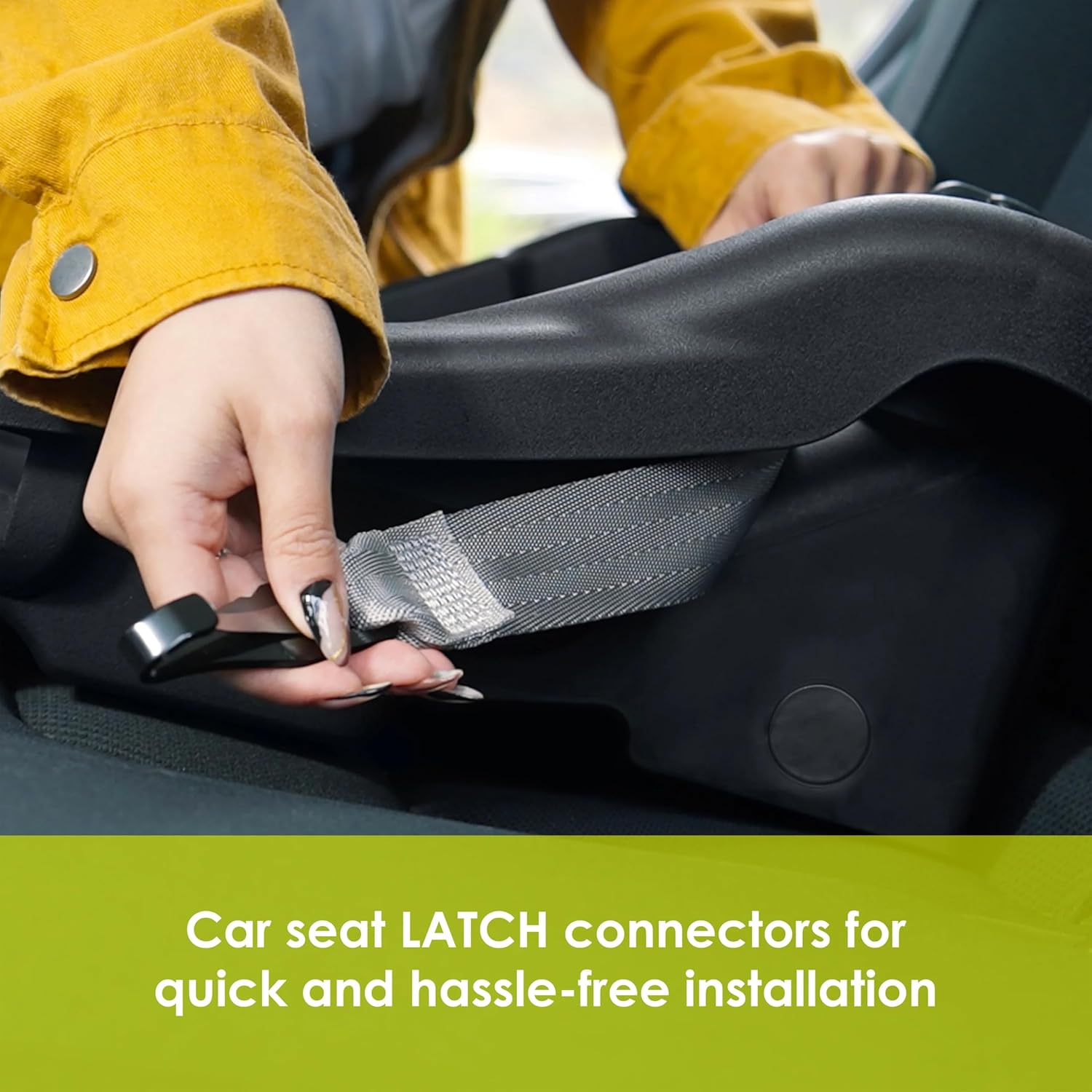 Baby Trend EZ Ride Travel System with EZ-Lift™ Infant Car Seat, Dash Grey - Image 15