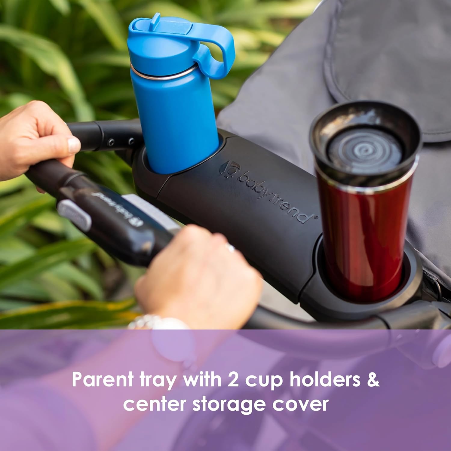 Baby Trend EZ Ride Travel System with EZ-Lift™ Infant Car Seat, Dash Grey - Image 7